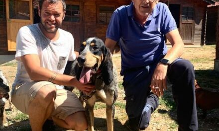 Moltes gracies @carles_cepero per la donació d aquest magnific blau de gascunya!!!